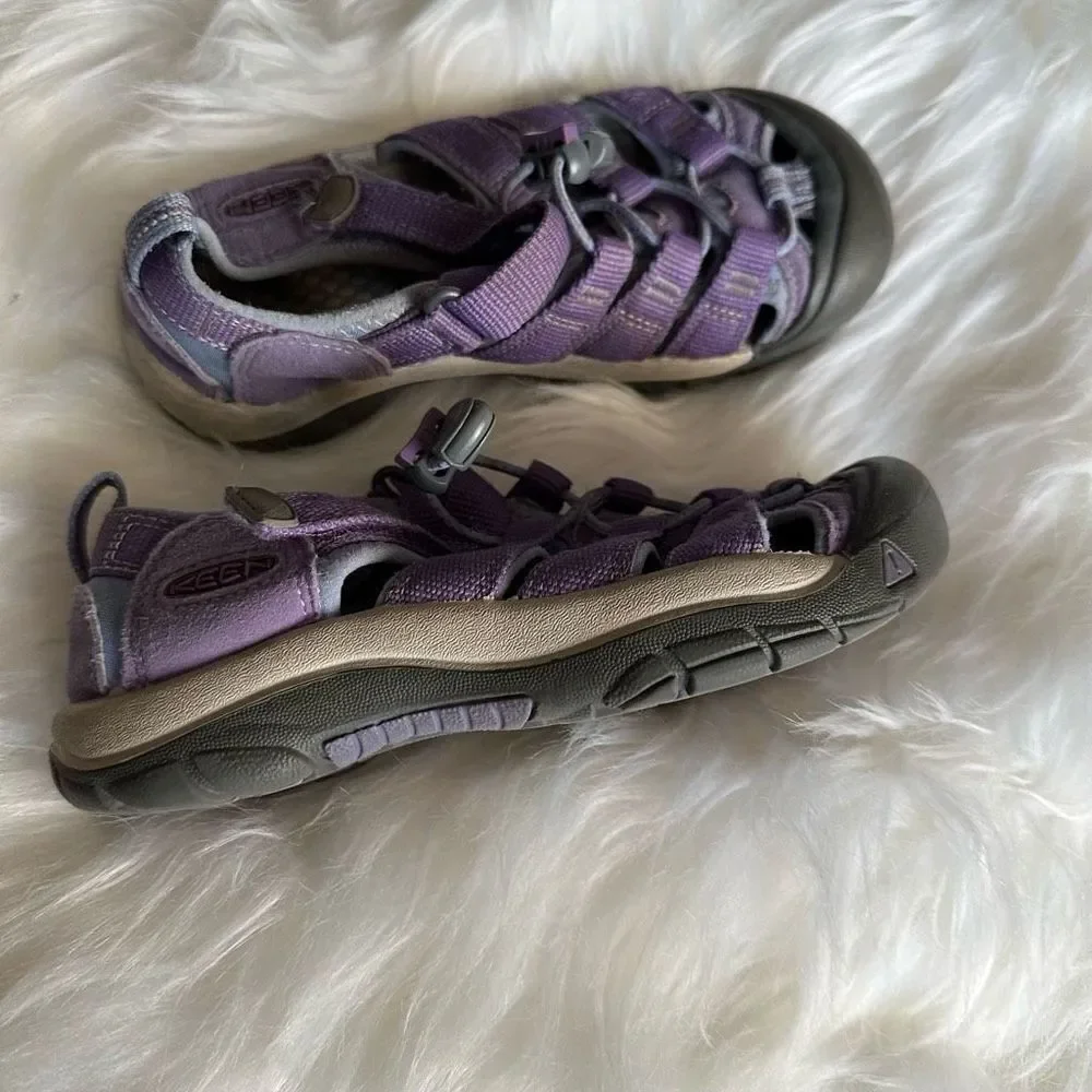 Keen purple/gray kid shoes